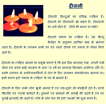 Diwali Essay In English